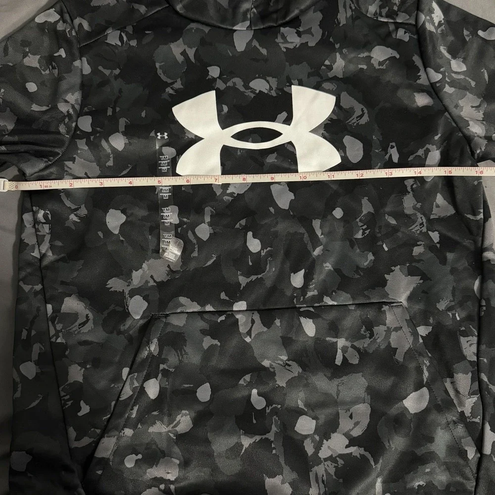 Under Armour Youth Boys Fleece Pullover Activewear Outerwear Camoflauge Size YM - Picture 6 of 8